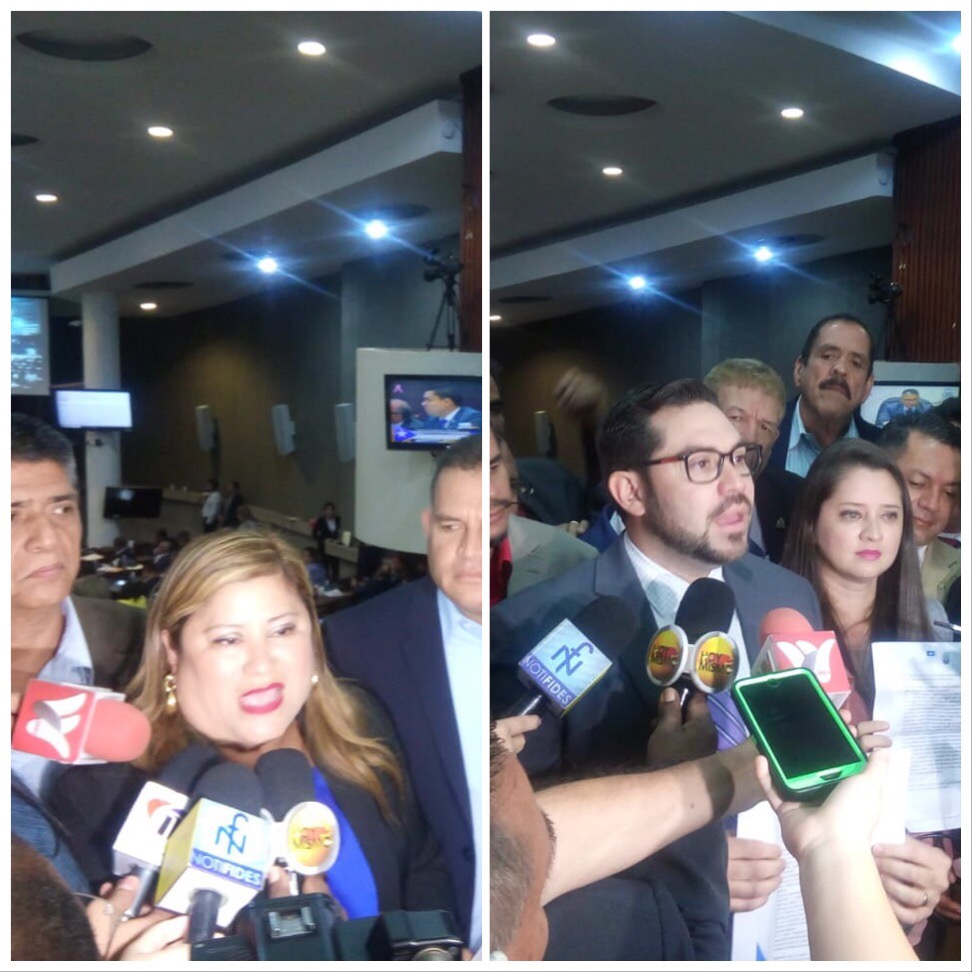 Vídeos: Dimes y diretes entre diputados nacionalistas y de Libre en torno a los migrantes hondureños