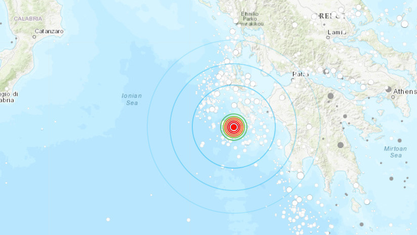 Terremoto de magnitud 6,8 sacude costas de Grecia