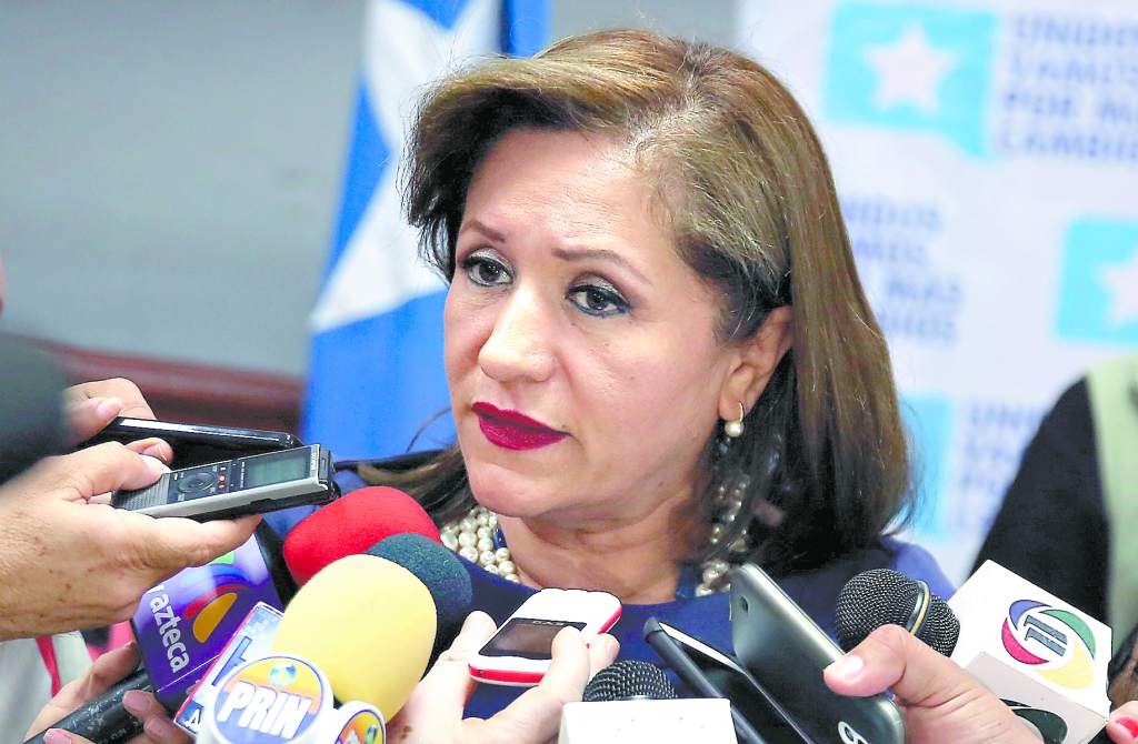 Gladis Aurora: señalamientos de corrupción contra miembros dañen imagen del Partido Nacional