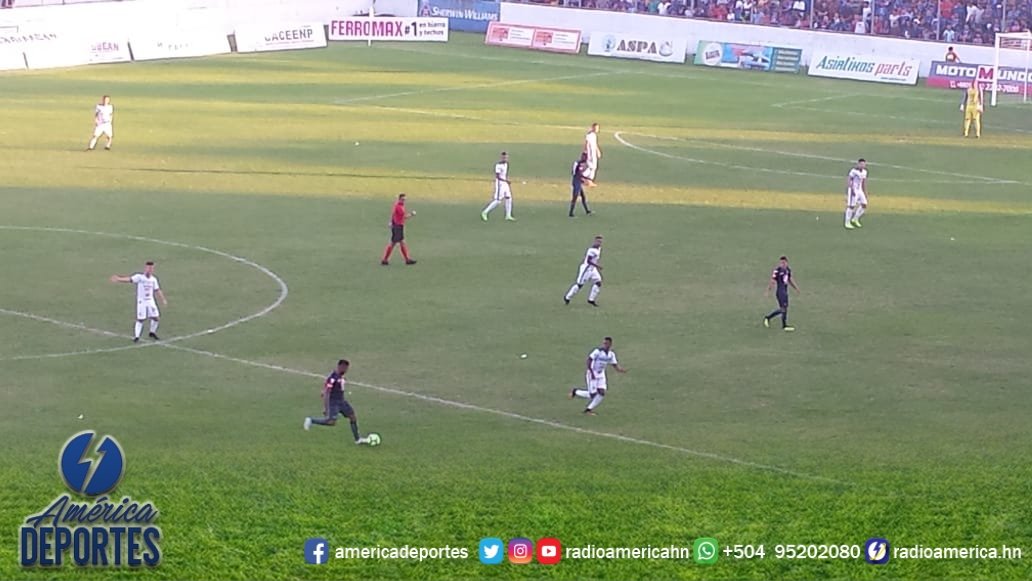 El "ciclón" Motagua con pie en la final tras derrotar de visita al Platense