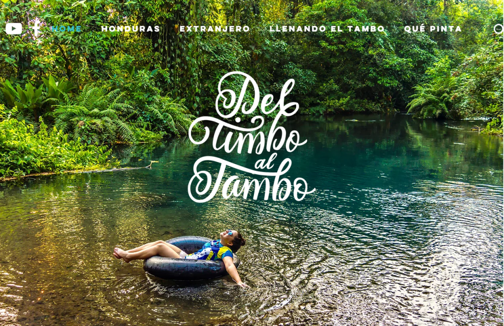 Página Web "Del Timbo al Tambo"