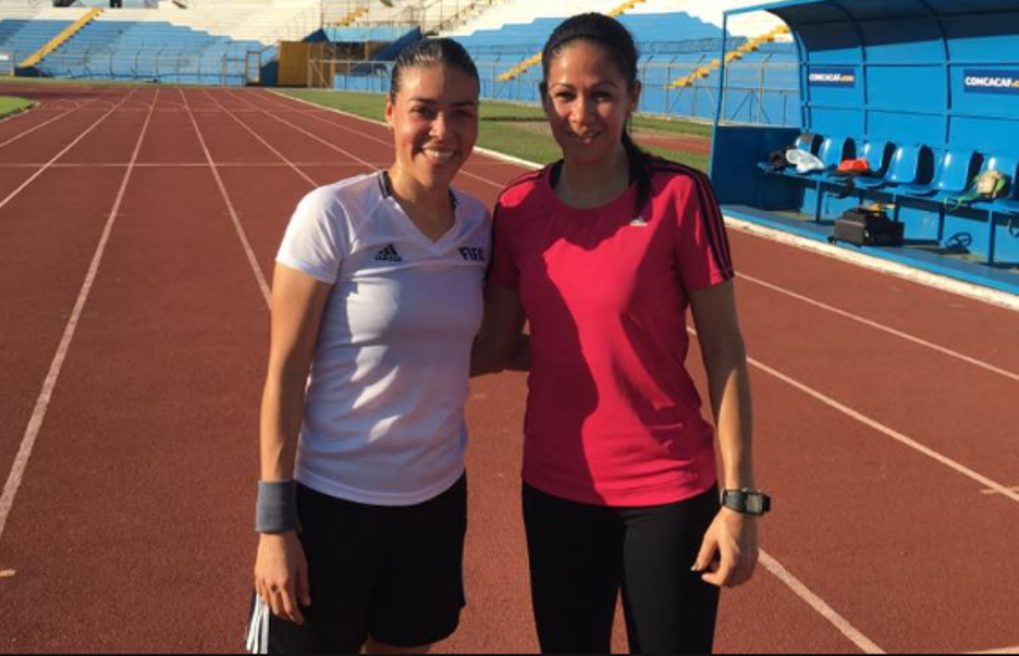Melissa Borjas y Shirley Perelló