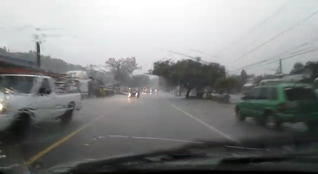 Cuarto empuje de aire frío ya deja precipitaciones en algunas regiones de Honduras