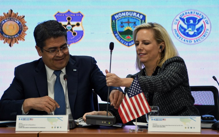 Secretaria de Seguridad Nacional de EEUU reconoce liderazgo regional del presidente Hernández