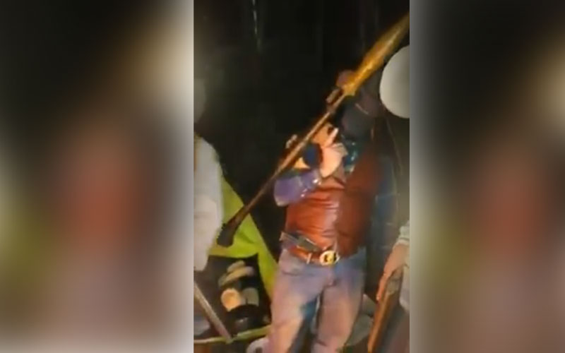 Equipo de inteligencia trabaja en identificar a sujetos que en vídeo amenazan a autoridades de seguridad