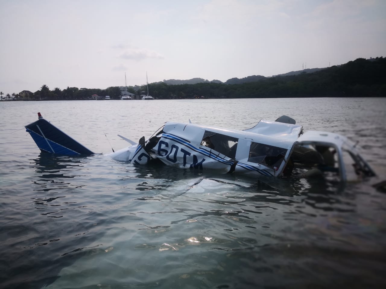Fallece la quinta persona del accidente de avioneta ocurrido en Islas de la Bahía