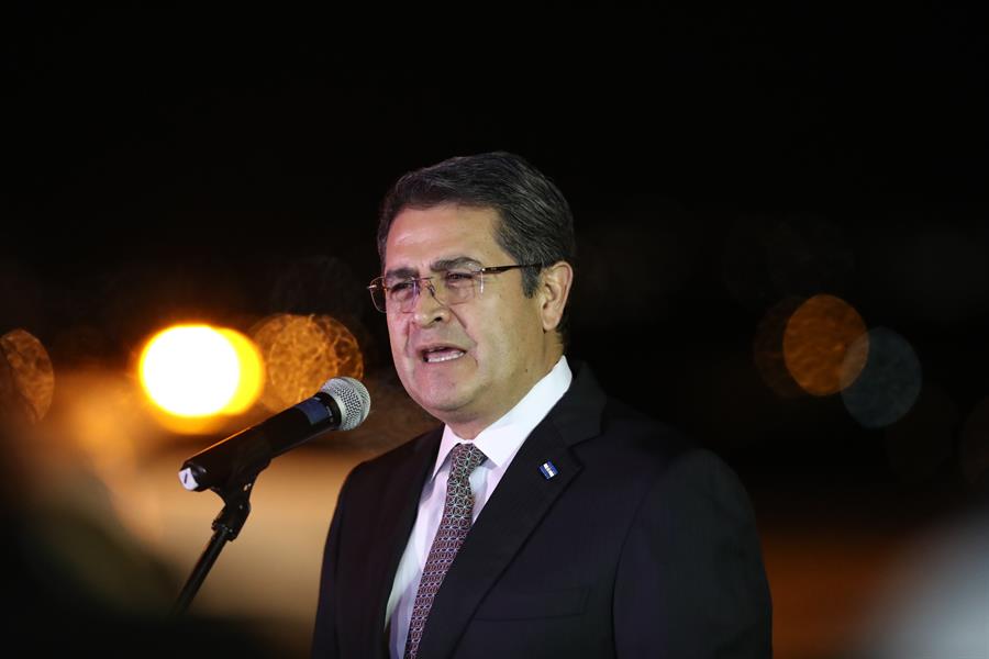 Presidente Hernández dice Honduras tendrá sistema nuevo de lucha contra la corrupción