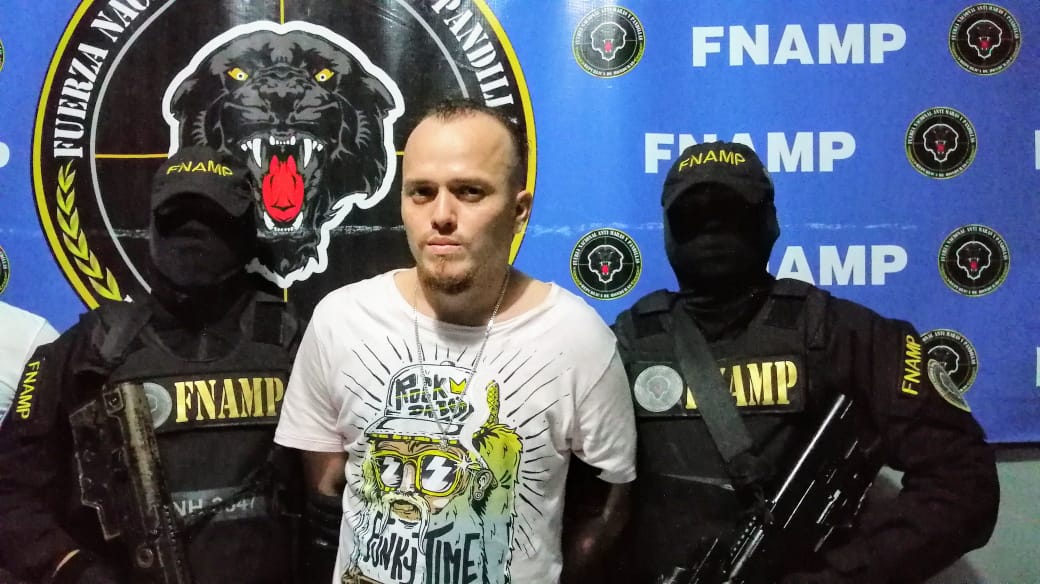 Policía captura a "El Chele Juan", uno de los mas buscados en Honduras