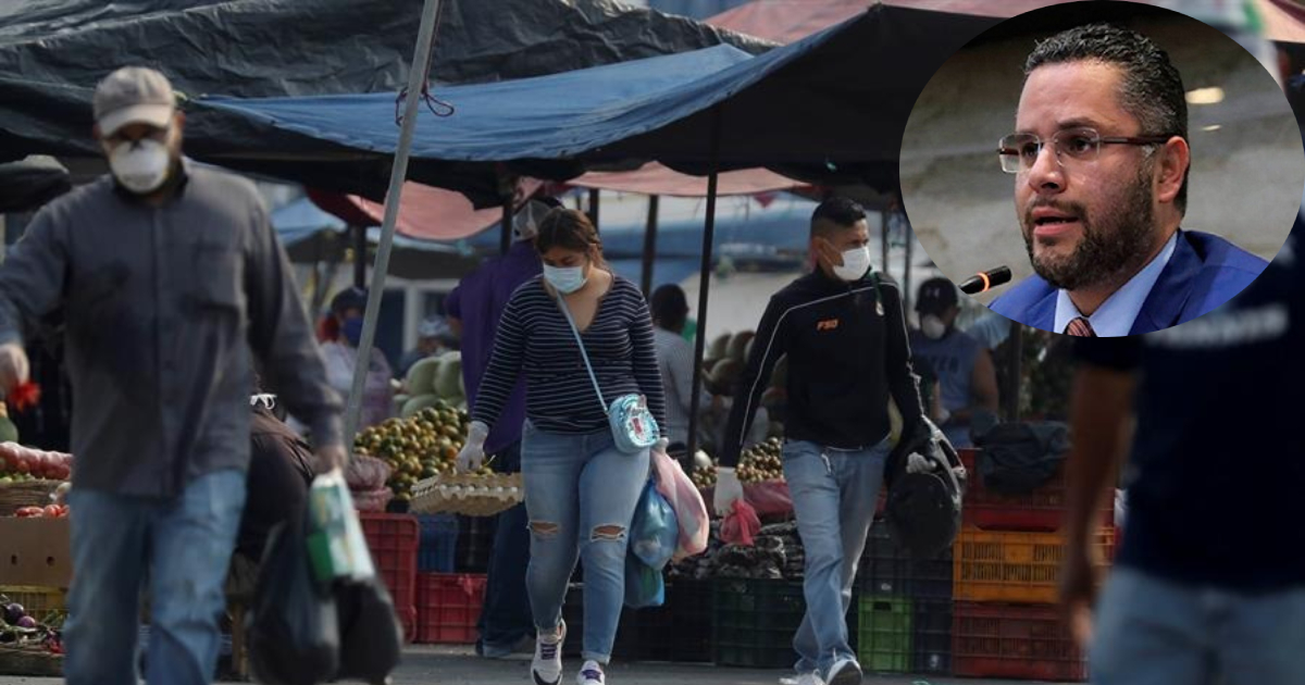 David Chávez está contento por apertura de la Feria de Agricultor en Tegucigalpa