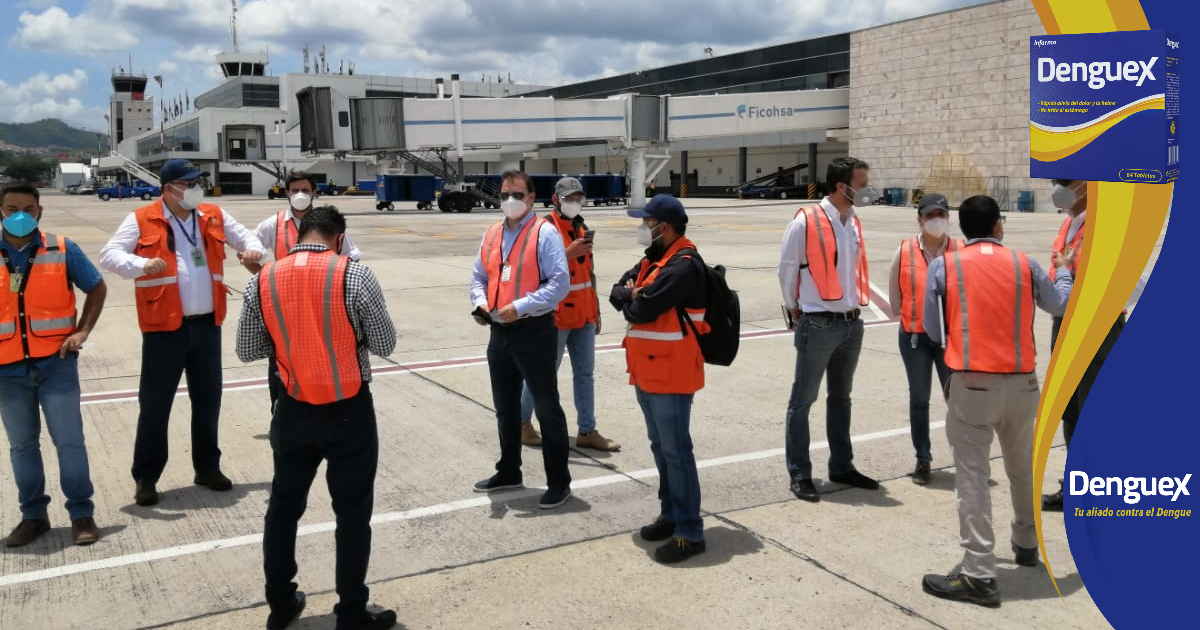 Equipo de Palmerola y Múnich visitan Aeropuerto de Toncontín para avanzar en proceso de transición