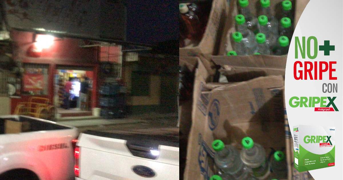 Policía decomisa varias cajas de licor que supuestamente provoca la muerte de quiénes lo ingieren