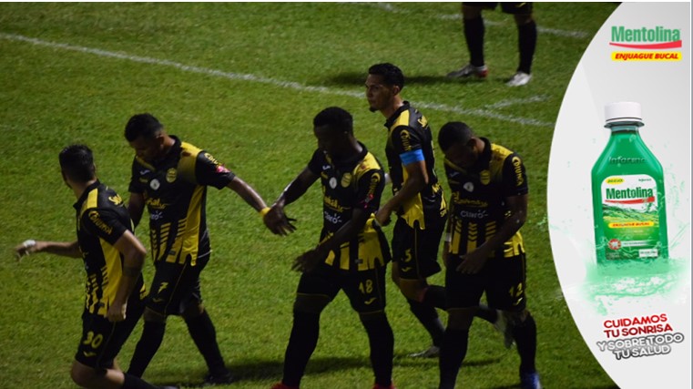 Real España golea a Honduras Progreso