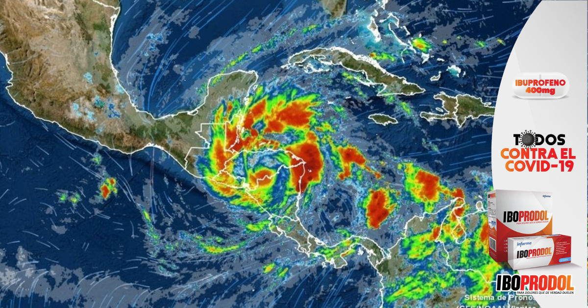 Tormenta tropical IOTA ingresa a territorio hondureño por el sur de El Paraíso