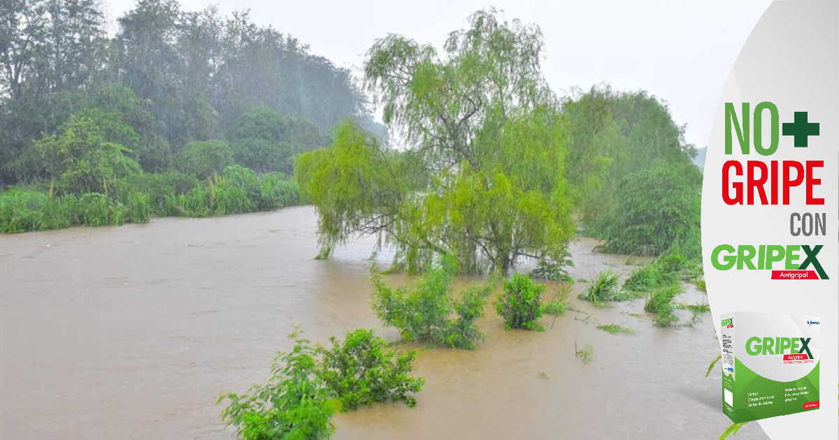 Restringen circulación en cuatro departamentos por colapso de puentes y desbordamiento de ríos por huracán