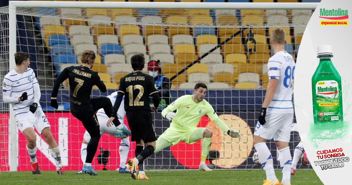 El Barcelona golea al Dinamo de Kiev y se clasifica para octavos