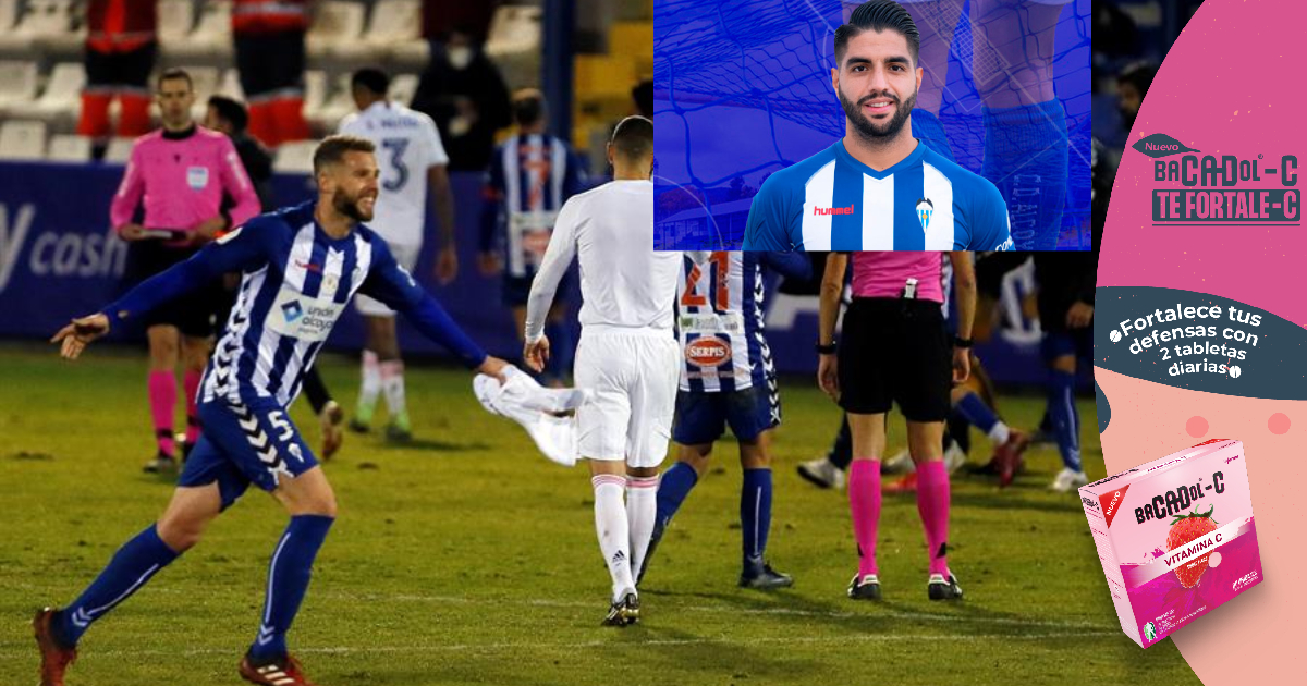 Alcoyano con el hondureño Jonathan Mejía elimina al Real Madrid en la Copa del Rey