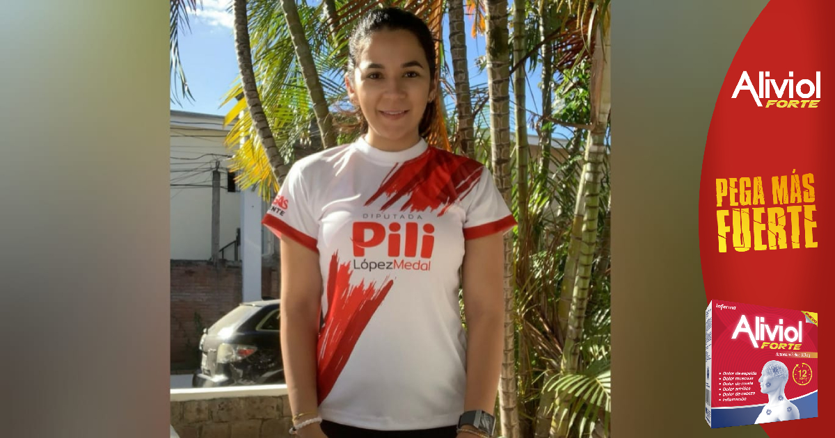 Pili, aspirante a diputada, promete trabajar por la educación, salud, igualdad de género y emprendedurismo