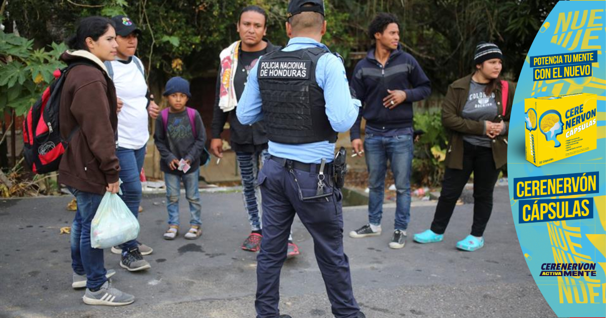 Honduras detiene a 149 nicaragüenses y 31 presuntos traficantes de personas