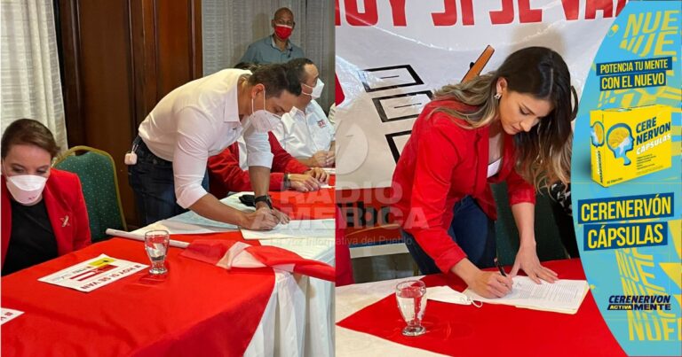 Alianza liberal opositora se une a la candidatura de Xiomara Castro