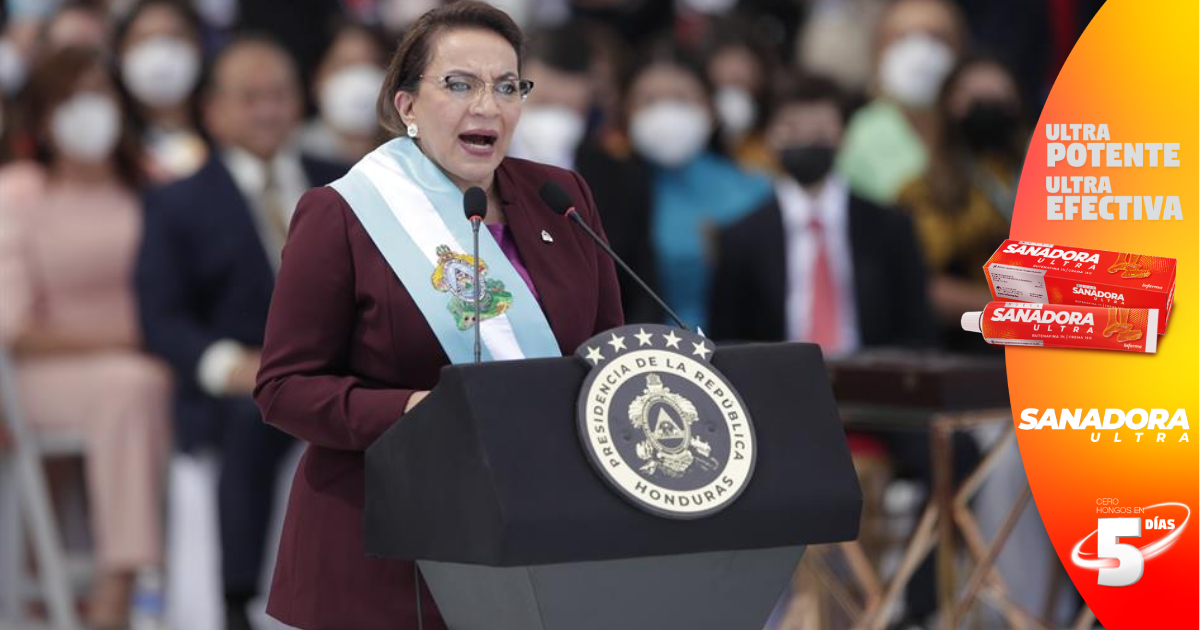 La presidenta de Honduras da positivo por covid-19 y presenta síntomas leves