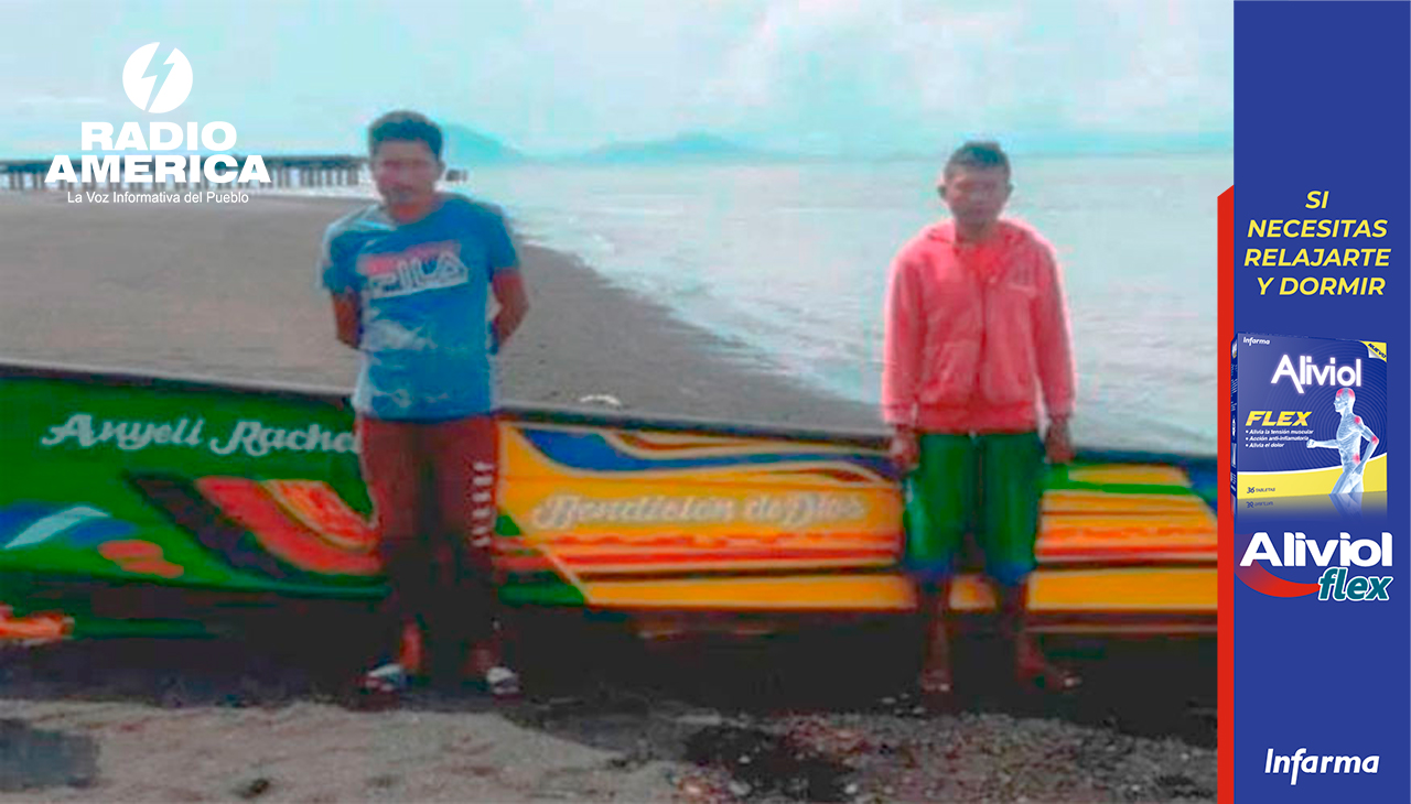 Dos hondureños son capturados en Nicaragua por pesca ilegal en el Pacífico