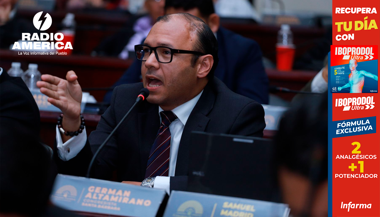 German Altamirano exhorta a la clase política dejar la "hipocresía" porque debe ratificarse el acta del CAF