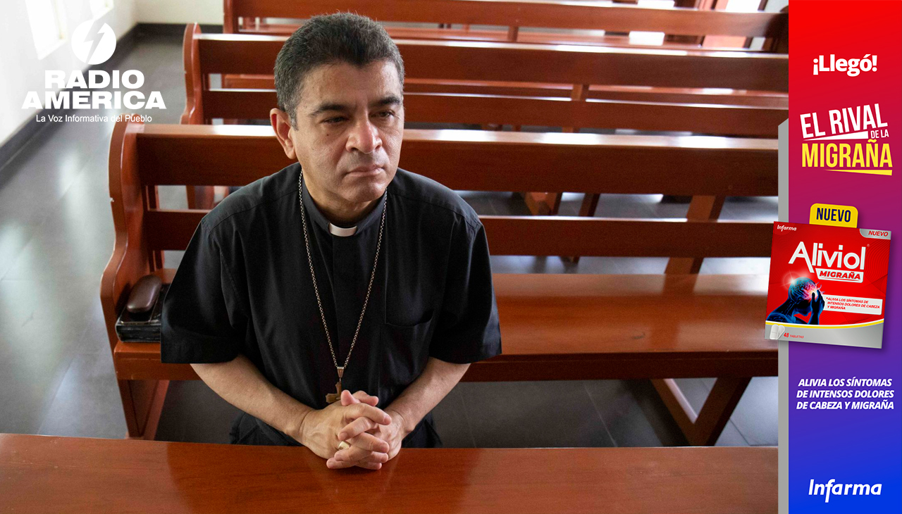 Obispo nicaragüense Rolando Álvarez, crítico de Ortega, cumple un año privado de libertad