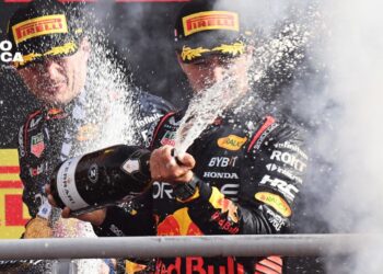 Verstappen bate el récord de Vettel al ganar en Monza, delante de ‘Checo’ y de Sainz