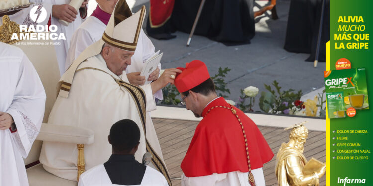 El papa nombra 21 cardenales, 2 españoles, 3 argentinos, un colombiano y un venezolano