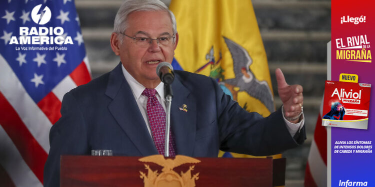 El senador estadounidense Menéndez, imputado por actuar como «agente extranjero» de Egipto