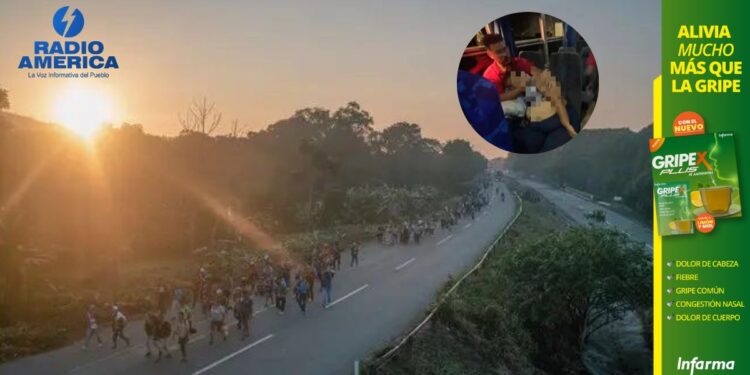 Migrante cubana