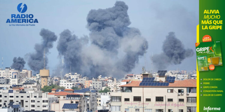 Se eleva a más de 600 la cifra de muertos en Israel y 370 en Gaza en nueva guerra