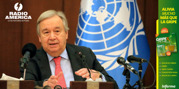 Guterres: Faltan más fondos que nunca para la adaptación climática de los países pobres