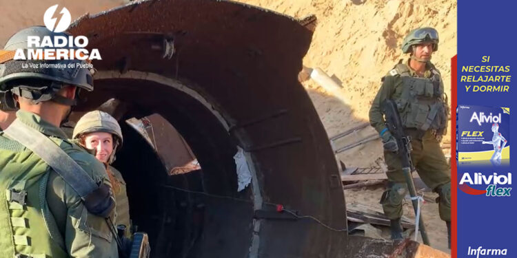 El Ejército descubre el mayor túnel de Hamás a escasos metros de la frontera con Israel