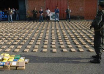 Casi 700 toneladas de cocaína han sido incautadas este año por las autoridades en Colombia