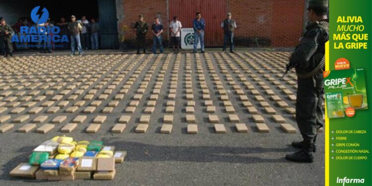 Casi 700 toneladas de cocaÃna han sido incautadas este año por las autoridades en Colombia