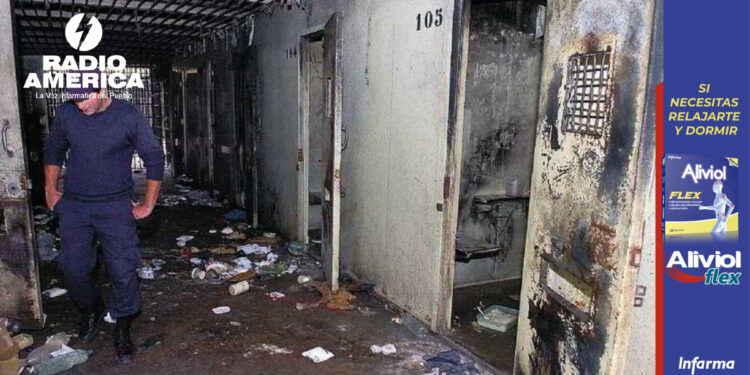 Mueren otros dos reclusos afectados por el incendio en una prisión de Uruguay