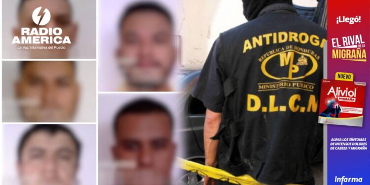 Prisión preventiva para 5 agentes antinarcóticos por sustraer armas en Honduras