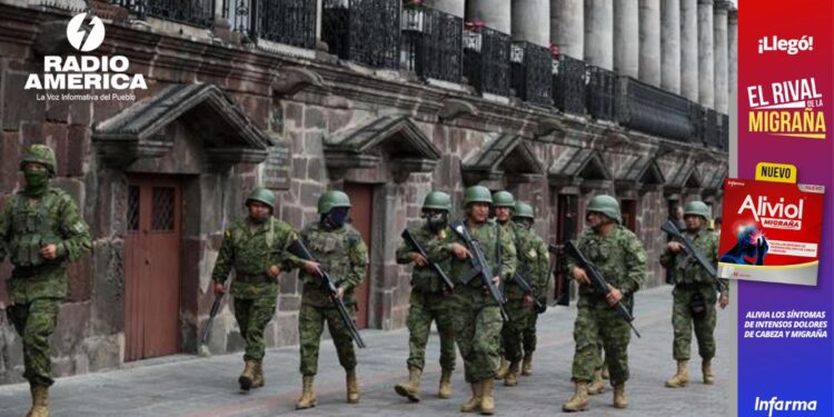 El presidente Noboa declara «conflicto armado interno» en Ecuador y pide acción militar