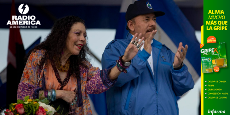 Daniel Ortega y Rosario Murillo_radioamerica jpg