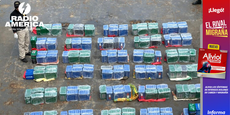 Este martes incinerarán 1,350 kilos de “coca” incautados a 10 hondureños capturados por tráfico de drogas