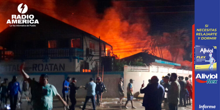 Incendio Hospital Roatán_radioamerica jpg