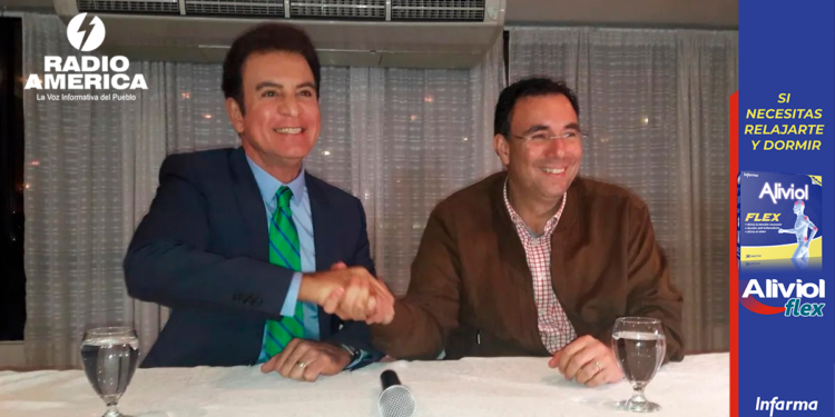 Salvador Nasralla y Luis Zelaya_radioamerica jpg