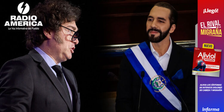 Javier Milei acudirá a la toma de posesión de Bukele en El Salvador