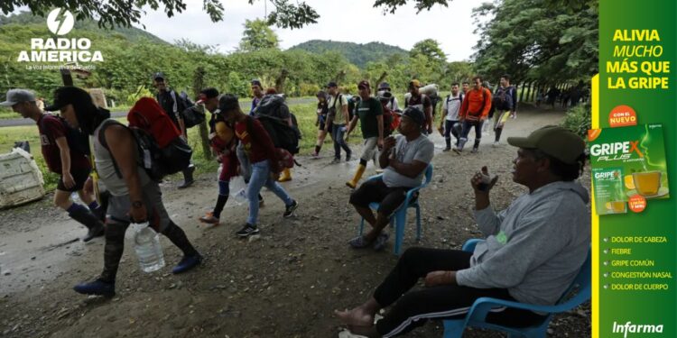 Más de 185.000 migrantes han cruzado la selva del Darién hasta mitad de 2024