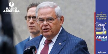El senador estadounidense Bob Menéndez, declarado culpable de 16 cargos de corrupción