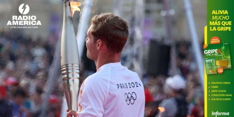 La llama olímpica recorrerá París en la fiesta nacional del 14 de julio