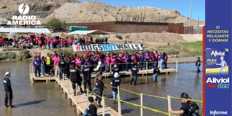 Evento ‘Abrazos no muros’ reencuentra a cientos de familias en frontera de México y EE.UU.