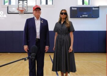 Trump afirma que «será una gran victoria», luego de depositar su voto en Florida