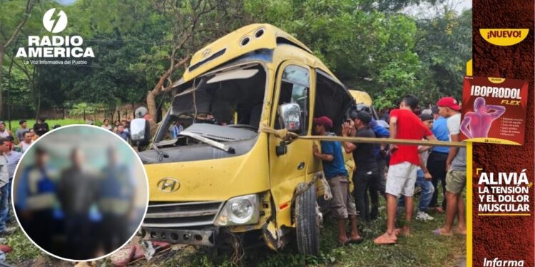 Detención judicial para conductor de bus que provocó accidente en Namasigüe